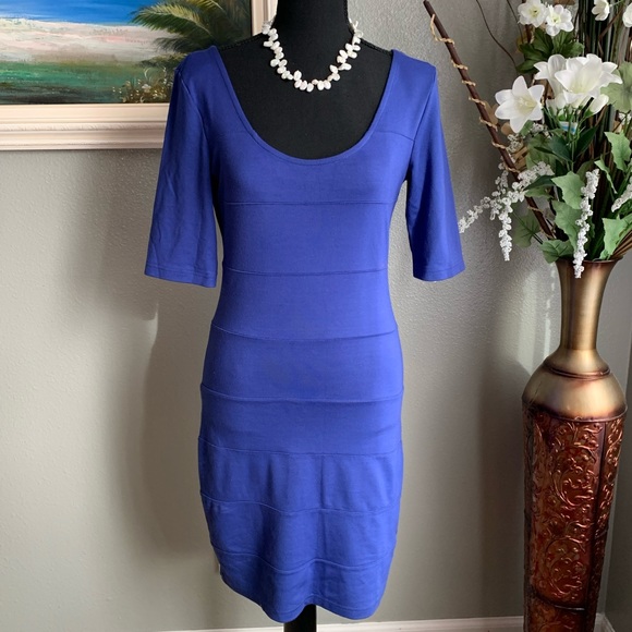 H&M Royal Blue Dress Small - Picture 1 of 12